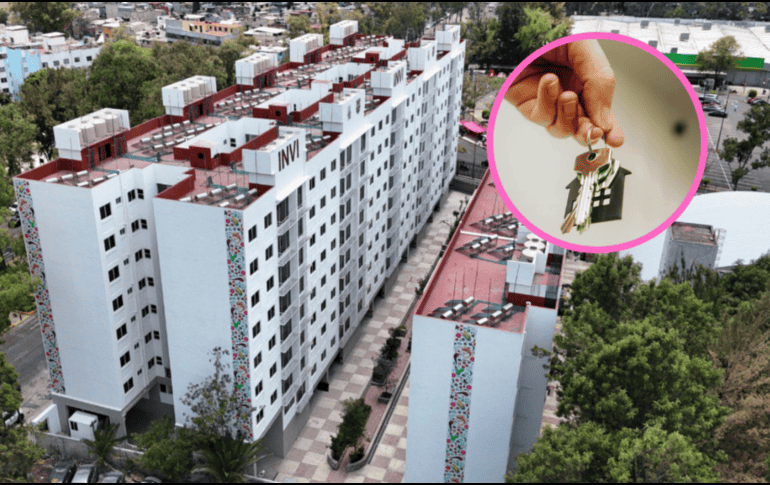 Obtén tu propio hogar por 2 mil pesos al mes por medio de INVI. ESPECIAL / X / @INVICDMX