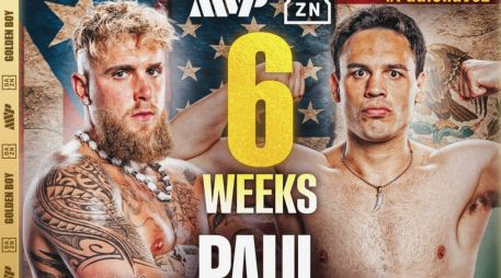 Ambos ya se encuentran alistándose para protagonizar su pelea, la cual tendrá lugar en el Honda Center de Anaheim, en California, Estados Unidos, el próximo 28 de junio. X/ @jakepaul