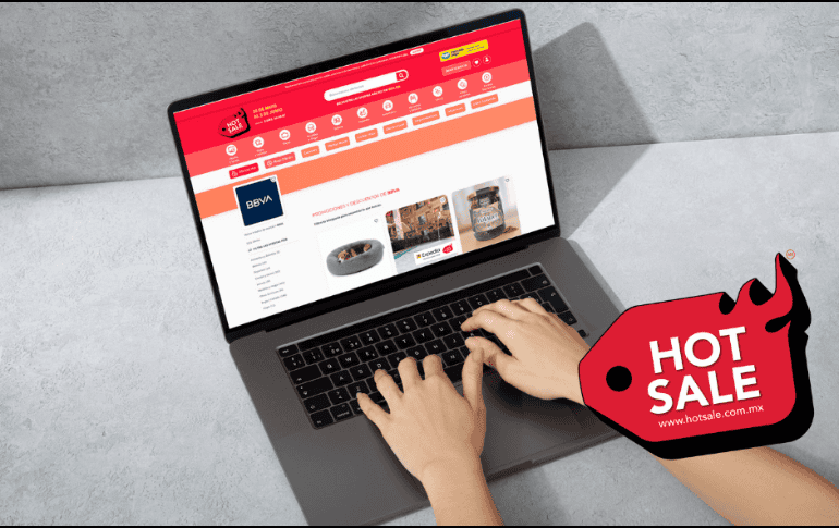 Además de las promociones de Hot Sale, tu tarjeta de crédito BBVA te brinda ventajas durante todo el año, acumula Puntos BBVA con cada compra. ESPECIAL/ CANVA.