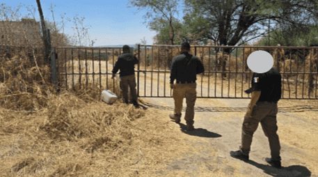 La FGR aseguró un rancho en el municipio de San Juan de los Lagos; además, se detectó el consumo ilegal de fluido eléctrico. ESPECIAL