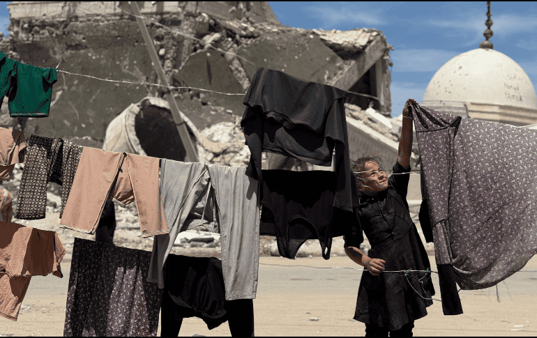 Israel ordena evacuar zonas del norte de Gaza en anticipo de nuevos ataques. EFE/A. Awad.