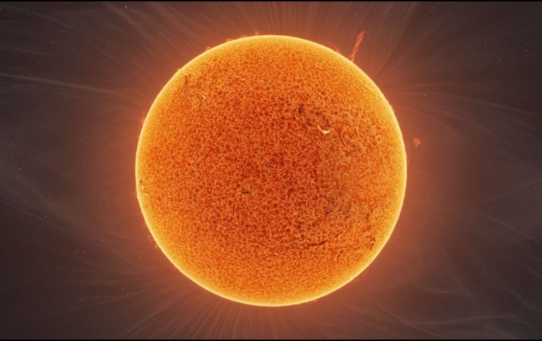 Las llamaradas solares están compuestas de pedazos de átomos rotos que viajan a velocidades increíbles a través del espacio. CANVA/ ESPECIAL