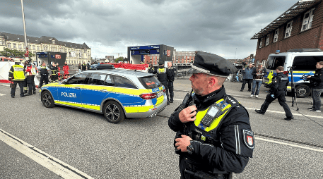 Una persona armada con un cuchillo atacó este viernes a varios usuarios en la estación central de trenes de Hamburgo. AP/ S. Hutchings