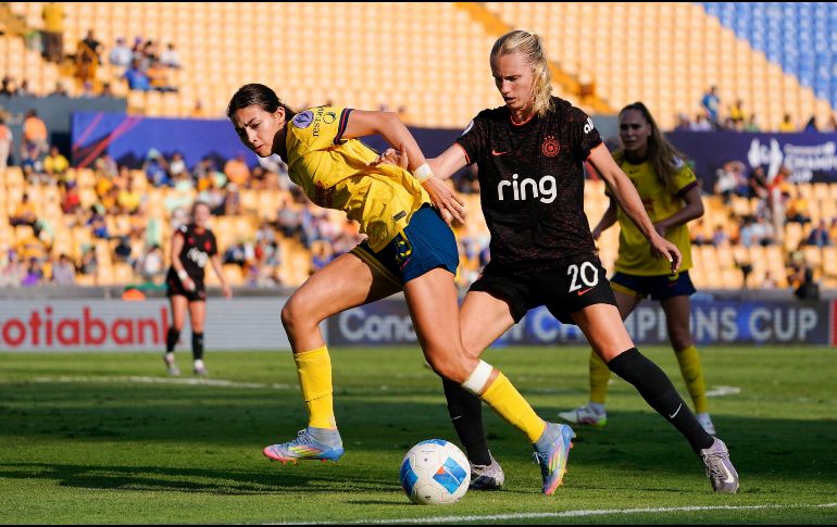 Las Águilas se despidieron sin premio de la Copa de Campeones W de la Concacaf. IMAGO7.