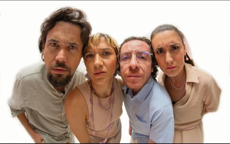 Elenco del montaje “Toda persona vista de cerca es un monstruo”. CORTESÍA