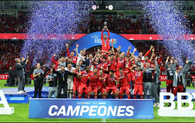 Toluca rompe una sequía de 15 años, desde aquel Bicentenario 2010, donde superaron a Santos Laguna. IMAGO7.