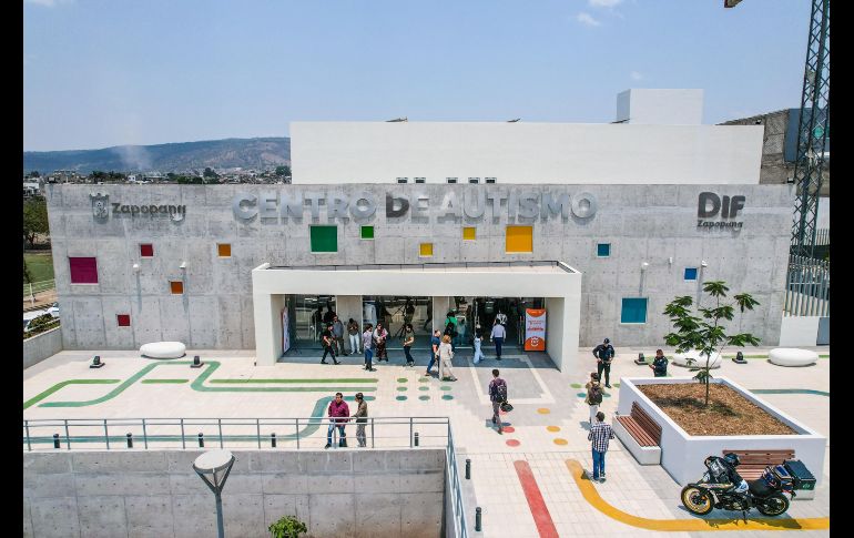 Con una inversión de 165 millones de pesos, el Centro de Autismo Sur se suma al primer centro de atención del municipio. EL INFORMADOR/ A. Navarro.