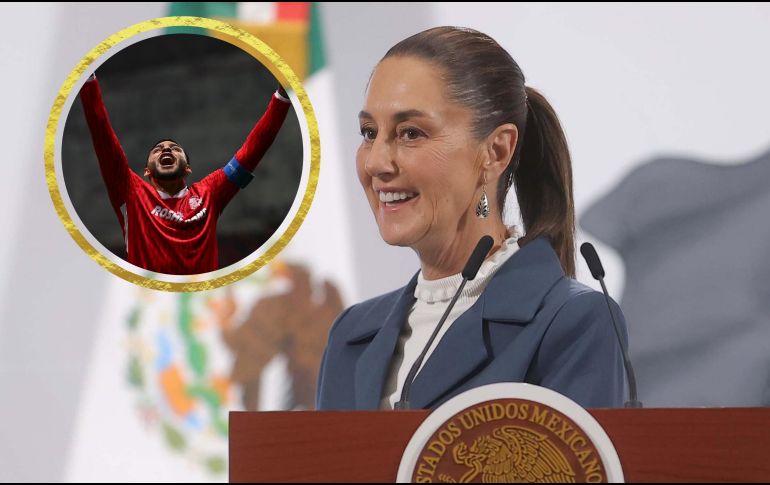 La Presidenta de México, Claudia Sheinbaum Pardo, reaccionó este martes al resultado de la gran final del Torneo Clausura 2025 de la Liga MX. ESPECIAL / SUN e IMAGO7