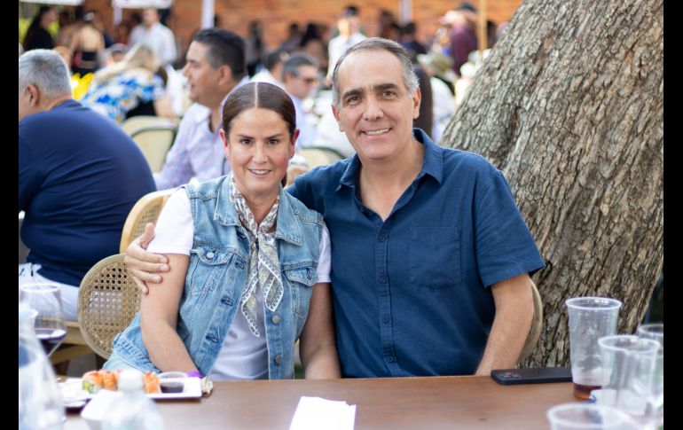 Lety González y Hugo Pulido. GENTE BIEN JALISCO / C. Pérez