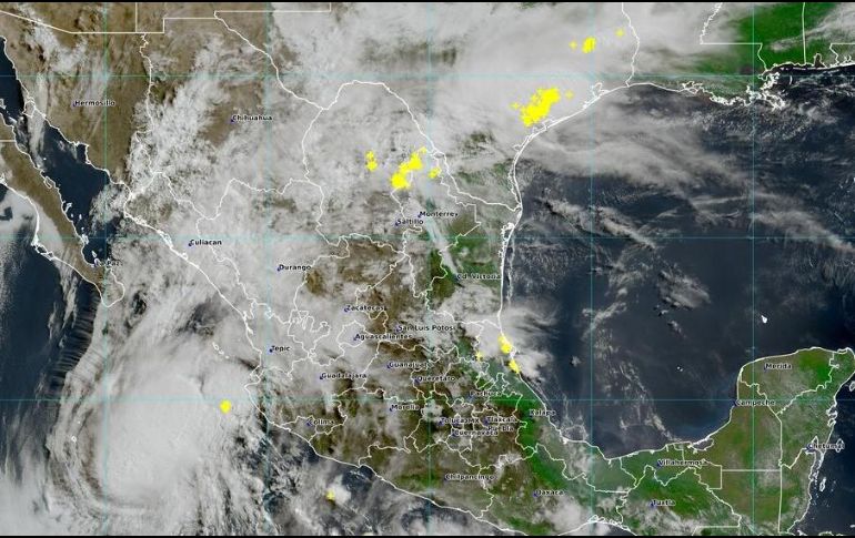 Este es el pronóstico de lluvias para hoy viernes 30 de mayo de 2025. ESPECIAL / SMN