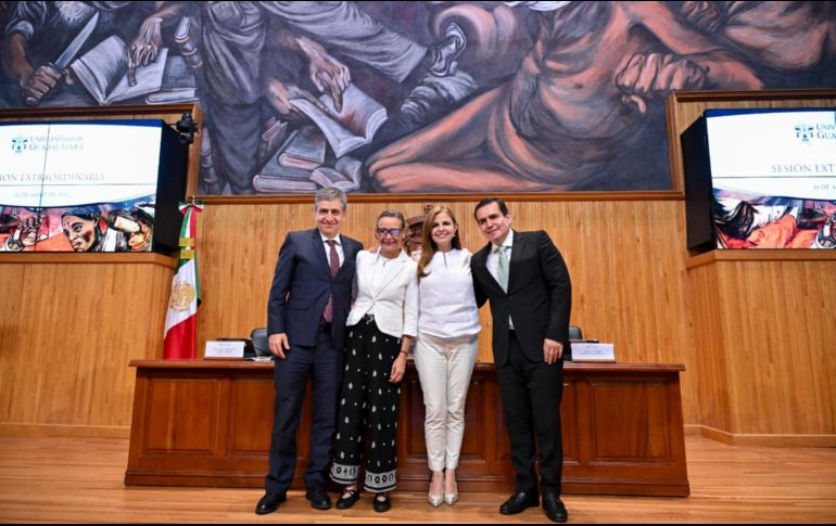 Loyo Beristaín, fue elegida con un total de 111 votos. CORTESÍA/UdeG