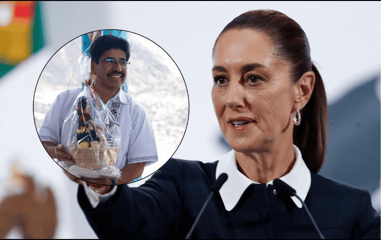 Sheinbaum describió a Aguilar como un hombre sencillo, pero “con una enorme inteligencia y sensibilidad social”. EFE/M. Guzmán SUN/ESPECIAL