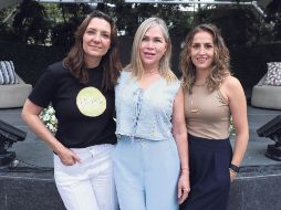Dafna Viniegra, Toty Ávila y Paula Aguilar de ILAS México. GENTE BIEN JALISCO / C. Jimeno