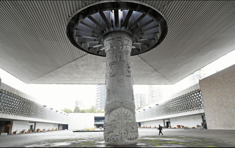 Interiores del Museo Nacional de Antropología. EFE