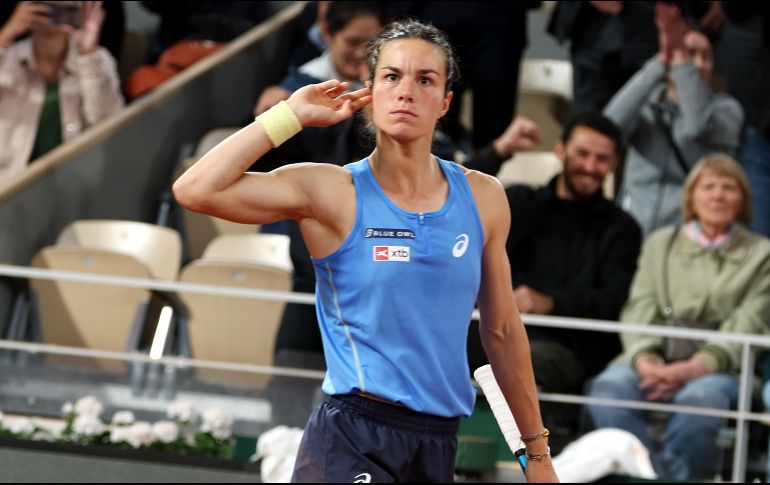 Boisson ha superado cualquier expectativa en su primera experiencia en un Grand Slam. EFE/M. Badra