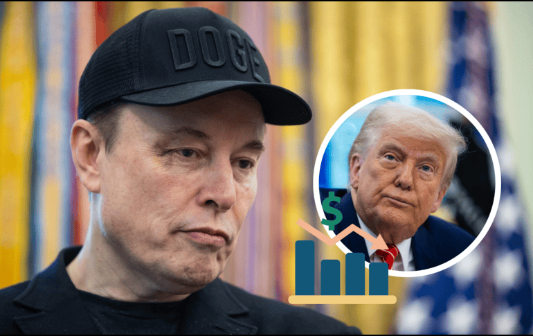 Elon Musk esta sobre la cuerda floja después de su disputa con Trump; hay posibilidades de que el presidente se interponga en los planes del multimillonario. ESPECIAL / EFE