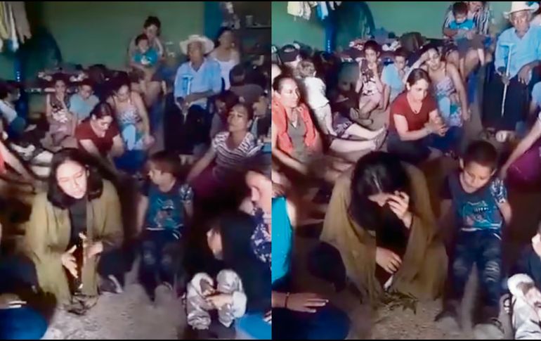 En un video difundido en redes, mujeres, niños y adultos mayores suplican ayuda ante los ataques armados. ESPECIAL