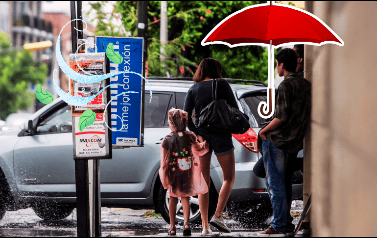 El Servicio Meteorológico Nacional (SMN) señala que, durante las próximas horas, la tormenta tropical “Barbara” ocasionará intervalos de chubascos en Jalisco. EL INFORMADOR / ARCHIVO