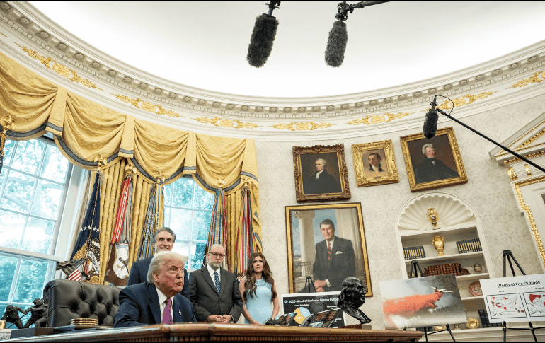 Estados Unidos afirma que Sheinbaum está logrando buenos resultados en la frontera. EFE/K. Cedeno.