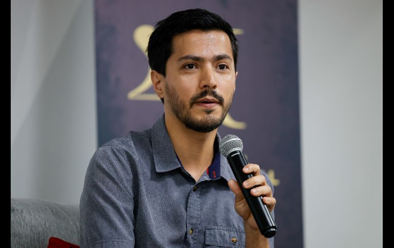 El escritor y crítico del cine, Alfredo González presentó hoy su libro “Lars von Trier contra el mundo”, de la editorial Fideicomiso para La Cineteca Nacional, en donde interpreta la filmografía del cineasta danés como una filosofía en imágenes de la crisis del mundo. EL INFORMADOR / H. Figueroa