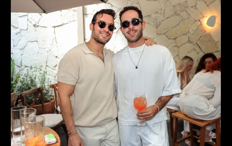 Ari Tinajero y Miguel González. GENTE BIEN JALISCO/ Christian Pérez