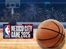 El NBA Mexico City Game 2025 se transmitirá en vivo en México, América Latina y todo el mundo. Llegará a más de 200 países por televisión, medios digitales y redes sociales. ESPECIAL / CANVA Y @NBAMex