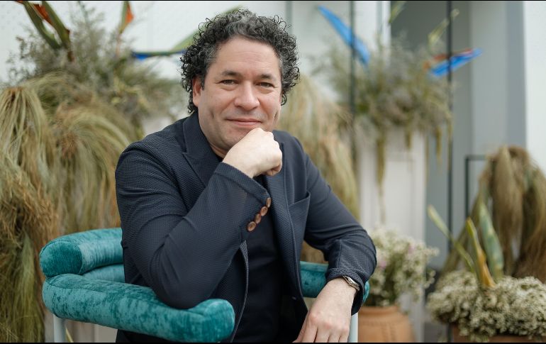 Gustavo Dudamel, en entrevista con EL INFORMADOR, compartió cómo este proyecto colaborativo le permitió adentrarse como nunca en el universo musical de Beethoven. EL INFORMADOR/ H. FIGUEROA.