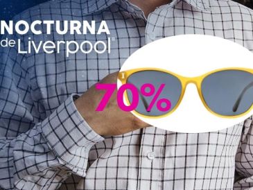 Estos lentes tienen un gran descuento en Liverpool por el Día del Padre. ESPECIAL / FACEBOOK Liverpool