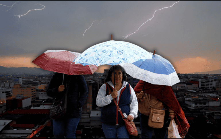 El pronóstico de lluvia para Jalisco se mantiene con la aparición de 
