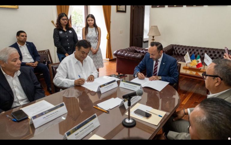 El acuerdo fue suscrito por el magistrado presidente del STJ, José Luis Álvarez Pulido y Salvador Cosío Gaona. CORTESÍA