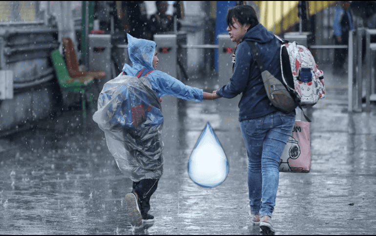 Jalisco espera este martes, chubascos con lluvias puntuales fuertes (25 a 50 mm). SUN / ARCHIVO