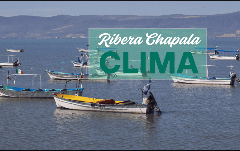 Este es el pronóstico del clima para la Ribera de Chapala este martes 17 de junio. EL INFORMADOR/ARCHIVO