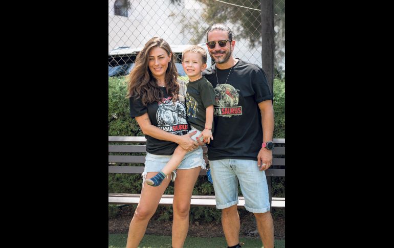 Pamela Ortiz, León Laveaga y Braulio Laveaga. GENTE BIEN JALISCO / A. Rodríguez