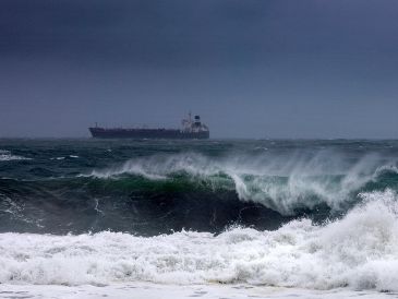 Erick causa lluvias extraordinarias y oleaje de hasta 8 metros en Oaxaca. EFE/L. Villalobos
