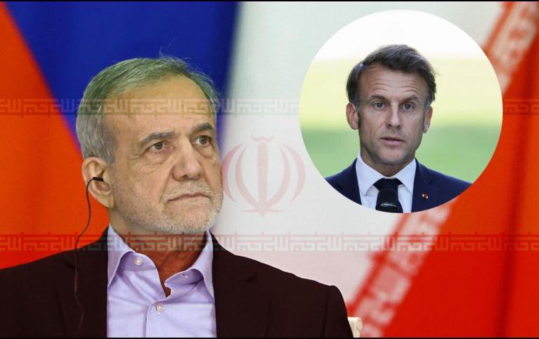 Pezeshkian, presidente de Irán, sostuvo una llamada con Macron en donde se habló de la posible negociación para evitar el escalamiento de tensiones en Medio Oriente. EFE / ARCHIVO