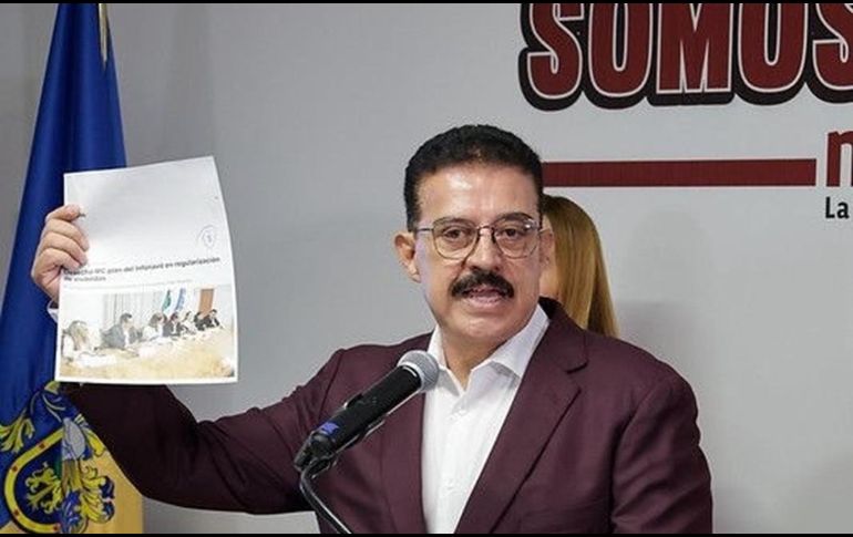 El morenista, subrayó que Tlajomulco es el municipio con más viviendas abandonadas del estado. CORTESÍA