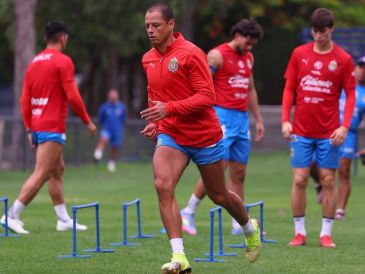 Chivas sigue en los trabajos de pretemporada bajo las órdenes del estratega Gabriel Milito. IMAGO7.