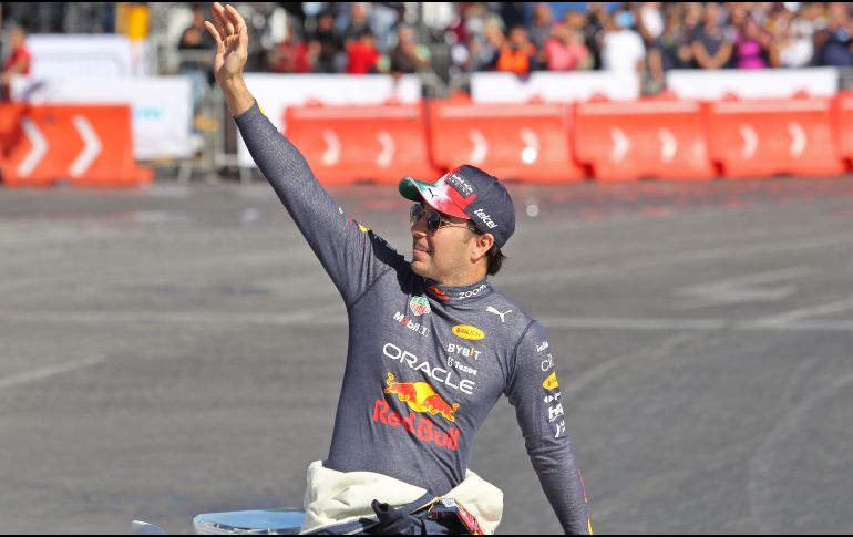REDBULL SHOWRUN CON LA PRESENCIA DE SERGIO PEREZ, CHECO, PILOTO DE FORMULA 1. Foto: Jorge Alonso Camacho Macias/INF/ARCHIVO