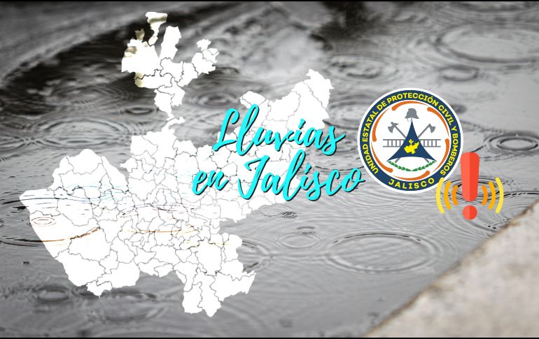 Estos municipios de Jalisco presentan la mayor cantidad de precipitación acumulada en las últimas 24 horas. EL INFORMADOR / ARCHIVO