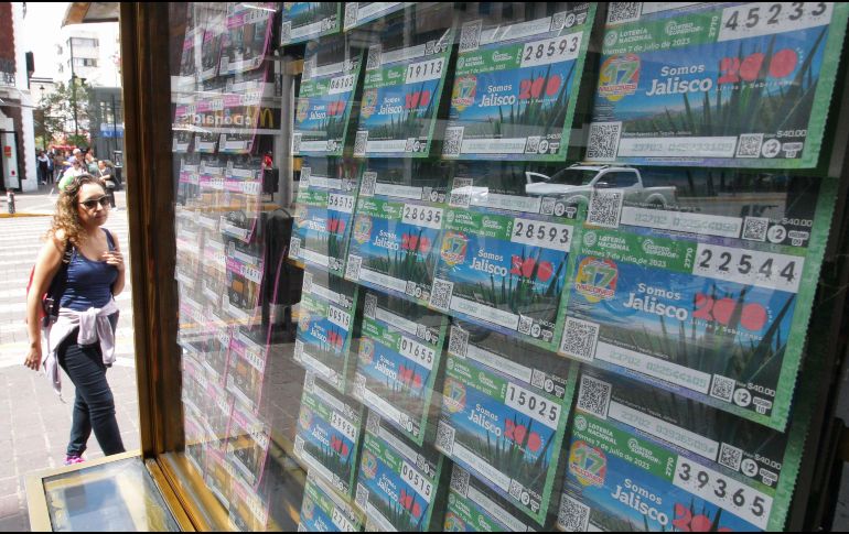 Para reclamar un premio de la Lotería Nacional, es indispensable presentar el boleto original en buen estado, dentro de los 60 días naturales posteriores al sorteo. Este documento es el único válido para cobrar el premio. EL INFORMADOR / ARCHIVO