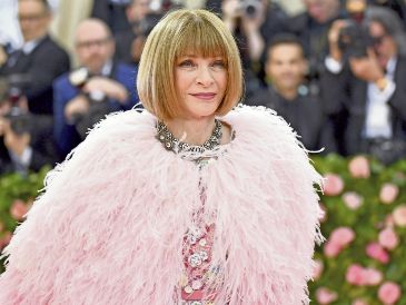 Anna Wintour es una de las mujeres más influyentes en la industria de la moda. AP