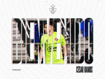 César Ramos ya entrena bajo las órdenes del cuerpo técnico en las instalaciones de la Academia AGA. ESPECIAL / Atlas FC