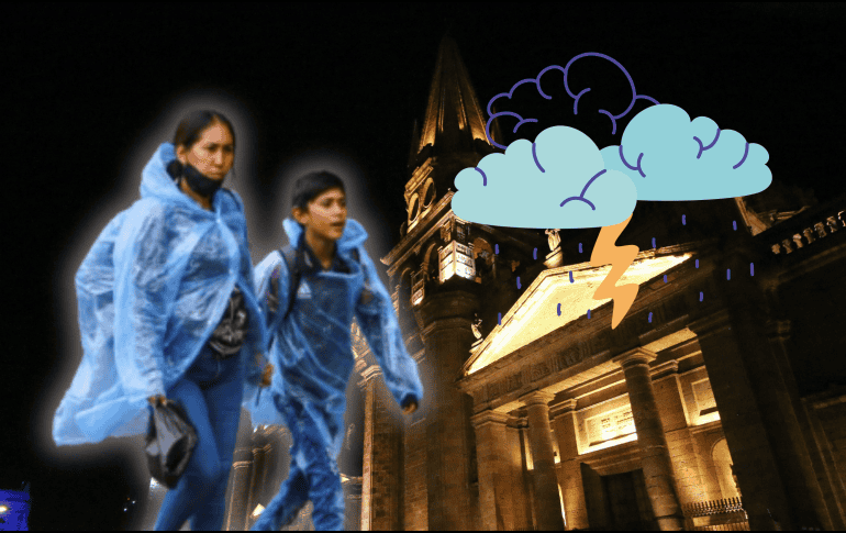 De acuerdo al pronóstico de hoy, 28 de junio Las lluvias continuan en Guadalajara. EL INFORMADOR/ ARCHIVO