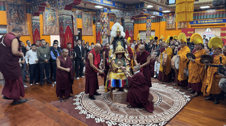 Este es el proceso de elección del dalái lama. EFE / Administración Central Del Tíbet