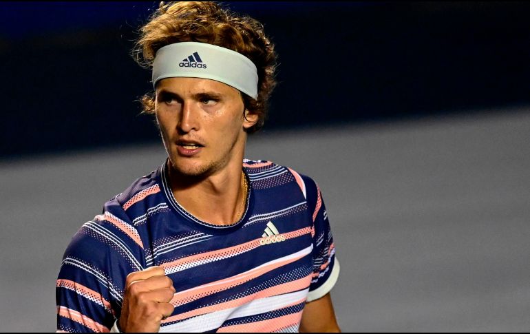 Zverev incidió en que es un problema más mental que de tenis. AFP/ARCHIVO.