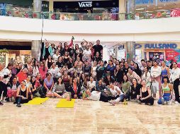 Galerías Guadalajara celebra el Día Internacional del Yoga. GENTE BIEN JALISCO