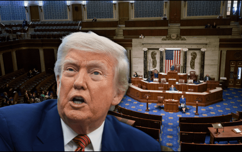 Donald Trump había presionado para ratificar su plan fiscal el 4 de julio, Día de la Independencia de su país. AP/R. Lamkey/E. Vucci