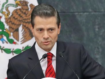 Enrique Peña Nieto negó esta mañana haber recibido sobornos millonarios por parte de empresarios israelíes durante su gobierno. SUN/ARCHIVO