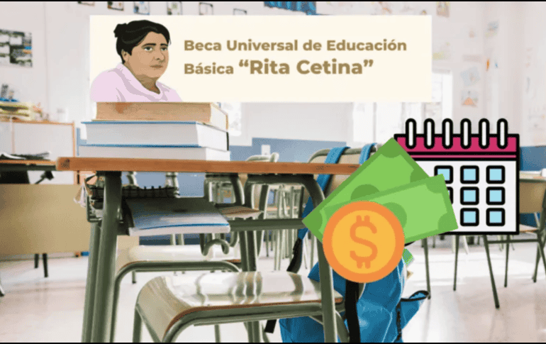 Cada estudiante beneficiario de la Beca Rita Cetina recibirá un depósito de mil 900 pesos bimestrales. CANVA