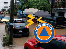 A través de las redes sociales, ciudadanos y algunas dependencias compartieron imágenes de los estragos de las lluvias en sus localidades. EFE / ARCHIVO